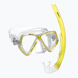 Детски комплект за шнорхелинг Mares Combo Zephir Junior yellow/clear