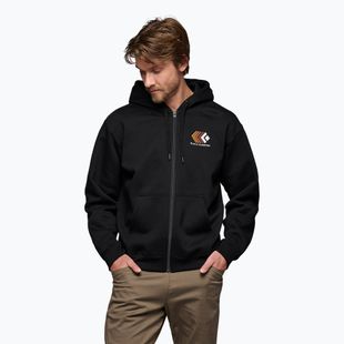 Black Diamond Faded Full Zip Hoody black