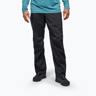 Мъжки панталон за дъжд Black Diamond Fineline Stretch FZ black