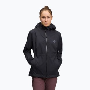 Мъжко яке за дъжд Black Diamond Fineline Stretch black