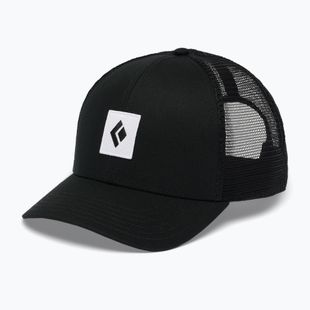 Black Diamond Trucker черна / черна / бяла бейзболна шапка с икона