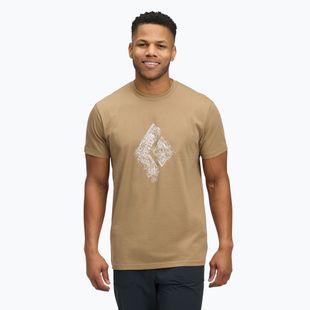 Мъжка тениска Black Diamond Engineered SS Tee mushroom