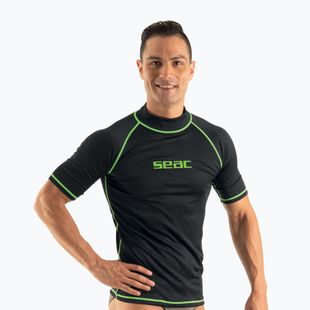 Мъжка тениска за плуване SEAC T-Sun черна