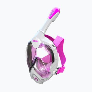 Mаска за цяло лице за деца SEAC Magica White/Pink