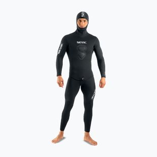 Мъжки неопренов костюм за гмуркане SEAC Royal 7 mm Long John+Jacket black