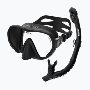 Комплект за шнорхелинг SEAC X-Frame Combo black
