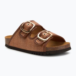 Scholl Noelle Raffia дамски джапанки cognac