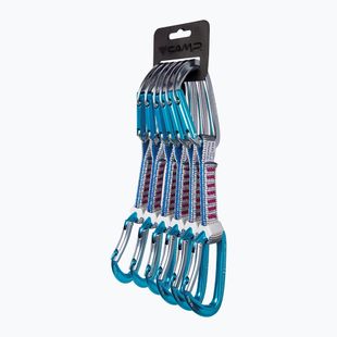 Примки за катерене CAMP Orbit Express KS 6 pack 12 cm grey/blue/fuchsia