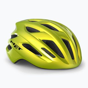 Велосипедна каска MET Idolo Mips lime yellow metallic glossy
