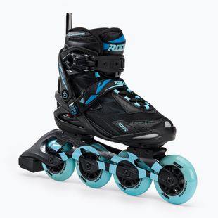 Дамски ролкови кънки Roces Helium II TIF black/azure