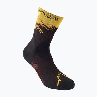 Чорапи за бягане La Sportiva Ultra black/yellow