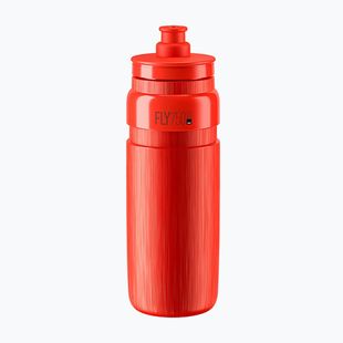Велосипедна бутилка Elite FLY Tex 750 ml red/grey logo