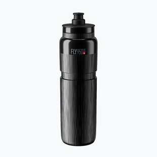 Велосипедна бутилка Elite FLY Tex 950 ml black/grey logo