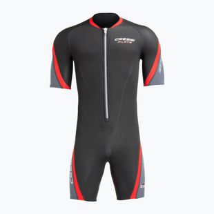 Мъжки неопренов костюм за плуване Cressi Playa Shorty 2.5 mm black/red