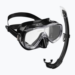 Cressi Onda + Mexico комплект за гмуркане маска + шнорхел черен DM1010155