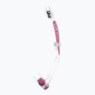 Шнорхел Cressi Itaca Ultra Dry clear/pink