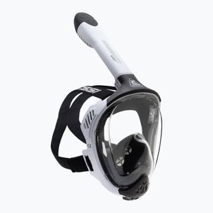 Mаска за цяло лице за шнорхелинг Cressi Java Full Face white/black