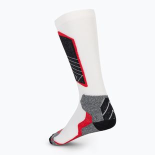 Детски скиорски чорапи Nordica Tech Junior white/black/red