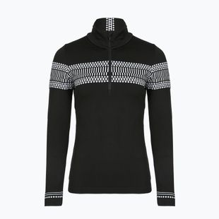 Дамски термо суитшърт Newland Danica black/white