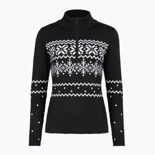 Дамски термо суитшърт Newland Groenlandia Half Zip black/white