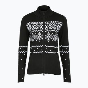 Дамски термо суитшърт Newland Guenda Full Zip black/white