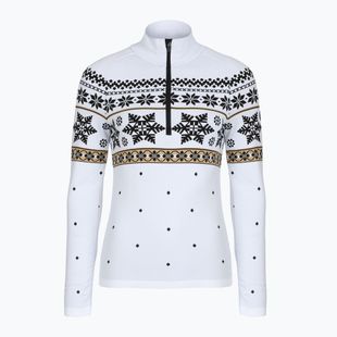 Дамски термо суитшърт Newland Isalind Half Zip white/black