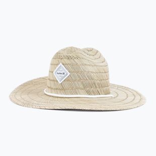 Дамска шапка Hurley Diamond Straw в цвят каки