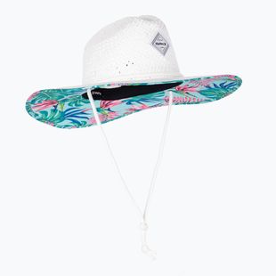 Дамска шапка с периферия Hurley Diamond Straw celestial teal