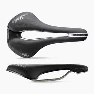 Седло за велосипед Selle Italia Iron Evo Kit Carbonio Superflow Hd Rail Fibra-Tek черно SIT-031A501ICA008