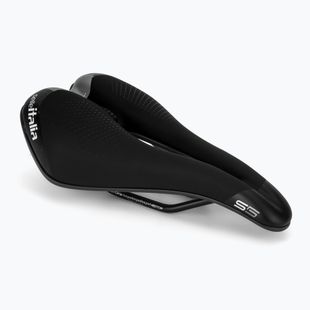 Седло за велосипед Selle Italia Sportouring S 5 Superflow, Fec Alloy Rail, Soft-Tek, Light Gel black