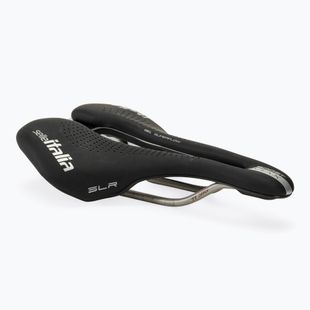 Седалка за велосипед Selle Italia Max SLR Boost Gel Superflow, TI 316 Rail, Fibra-Trek, Light Gel черна