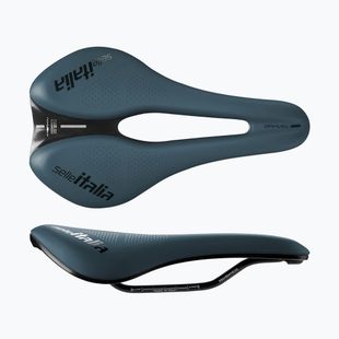 Седалка за велосипед Selle Italia Novus Boost Evo Gravel TM Superflow, Manganese Rail, Soft-Trek blue