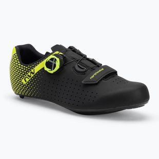 Мъжки обувки за шосе Northwave Core Plus 2 black/yellow fluo