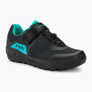 Дамски обувки за MTB колоездене Northwave Escape Evo 2 black/turquoise