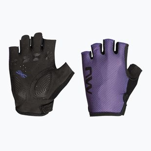 Дамски ръкавици за колоездене Northwave Active Short Finger dark purple