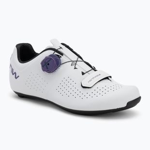 Дамски шосейни обувки Northwave Storm Carbon white/dark purple
