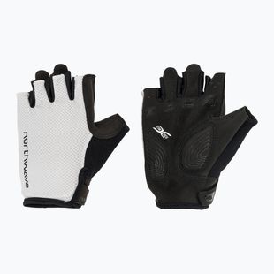 Мъжки велосипедни ръкавици Northwave Active Max Short Finger light grey
