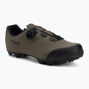 Мъжки обувки за МТВ колоездене Northwave Scorpius Plus green forest/black