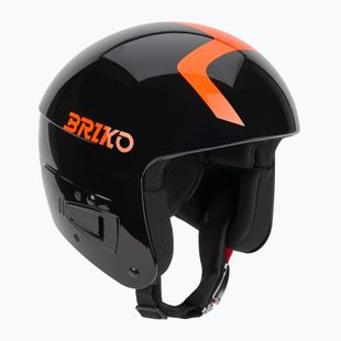 Детска скиорска каска Briko Vulcano FIS 6.8 JR shiny black/orange