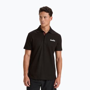 Мъжка тенис поло тениска Diadora Statement black 102.176856