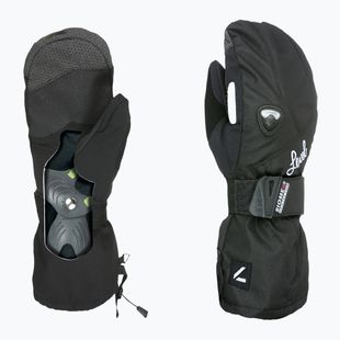 Дамски скиорски ръкавици Level Butterfly black