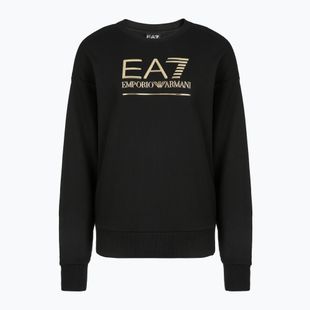 Мъжки суитшърт EA7 Emporio Armani Train Visibility black / gold