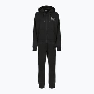 Дамски анцуг EA7 Emporio Armani Train Visibility Zip black / silver