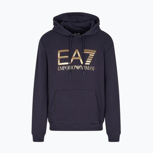 Мъжки суитшърт EA7 Emporio Armani Train Logo Series Big Logo Hoodie armani blue