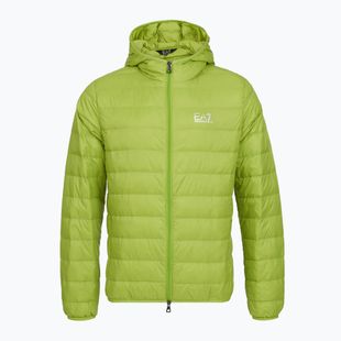 Мъжко яке EA7 Emporio Armani Train Core Id Down Light Jacket Hoodie macaw green