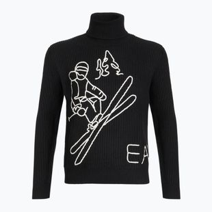 Мъжки пуловер EA7 Emporio Armani Mountain Apres Ski Embroidery Knitted