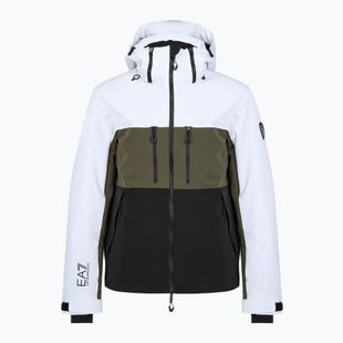 Мъжко ски яке EA7 Emporio Armani Ski Kitzbuhel Protectum7 Colorblock white / black / grape leaf