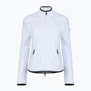 Дамски суитшърт EA7 Emporio Armani Ski Cortina Powerstretch Fz white