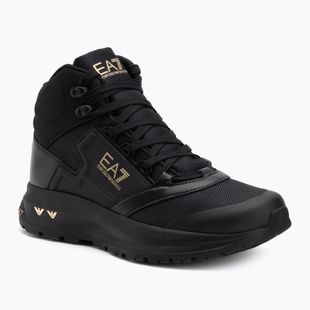Обувки EA7 Emporio Armani Ice Altura full black / gold