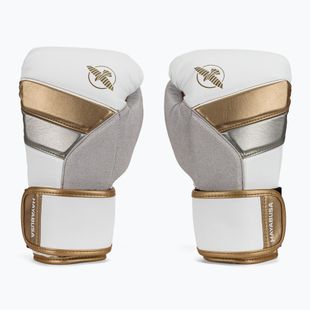 Hayabusa T3 бели/златни боксови ръкавици